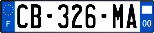 CB-326-MA