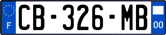 CB-326-MB