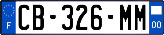 CB-326-MM