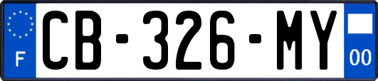 CB-326-MY