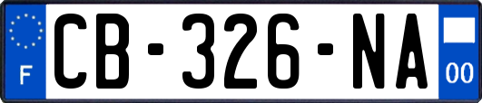 CB-326-NA