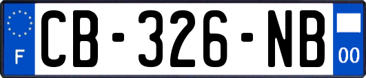 CB-326-NB