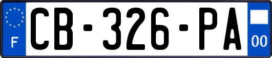 CB-326-PA