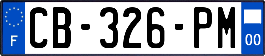 CB-326-PM
