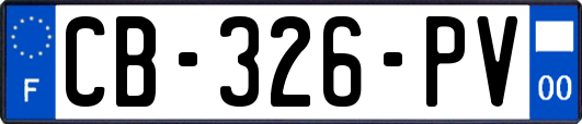 CB-326-PV