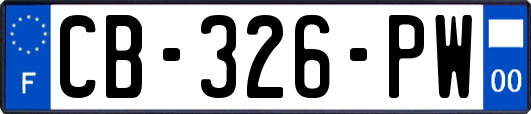 CB-326-PW