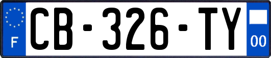 CB-326-TY