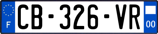 CB-326-VR