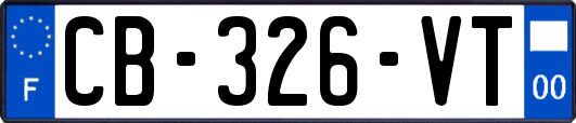 CB-326-VT