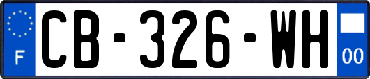 CB-326-WH