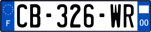 CB-326-WR