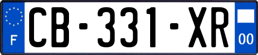 CB-331-XR
