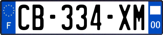 CB-334-XM
