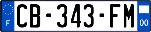 CB-343-FM