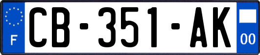 CB-351-AK