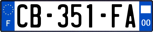 CB-351-FA