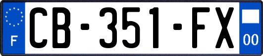 CB-351-FX