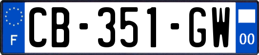 CB-351-GW