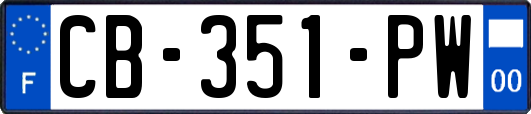 CB-351-PW
