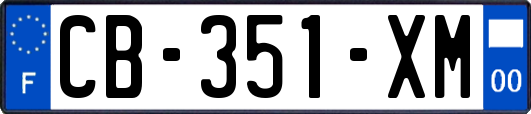 CB-351-XM