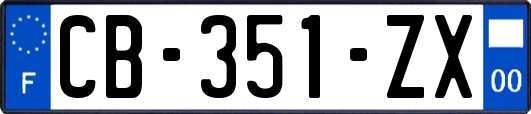 CB-351-ZX