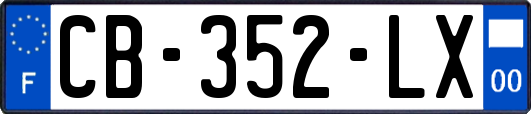 CB-352-LX