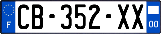 CB-352-XX