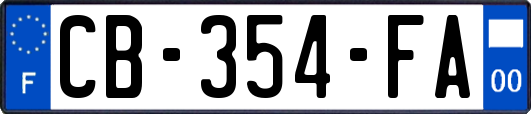 CB-354-FA