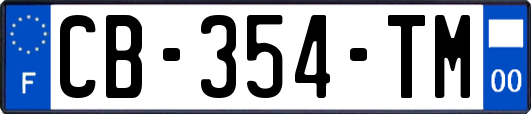 CB-354-TM