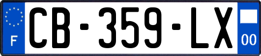 CB-359-LX