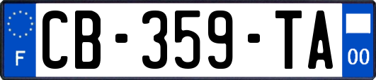 CB-359-TA