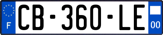 CB-360-LE