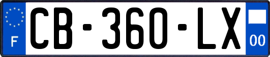 CB-360-LX