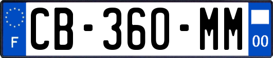 CB-360-MM