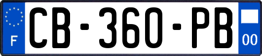 CB-360-PB