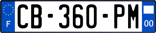 CB-360-PM