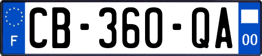 CB-360-QA