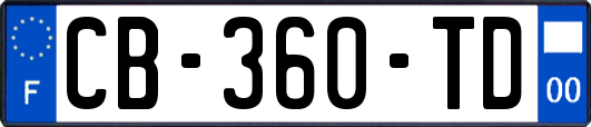 CB-360-TD