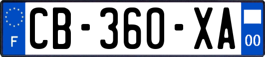 CB-360-XA