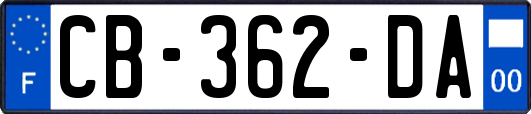 CB-362-DA