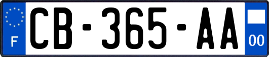 CB-365-AA