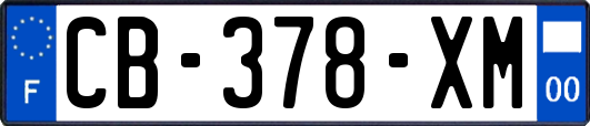 CB-378-XM