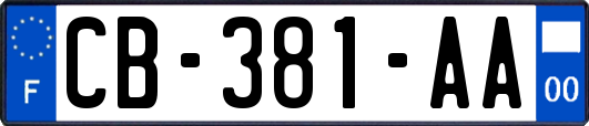 CB-381-AA