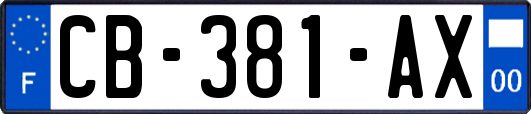 CB-381-AX