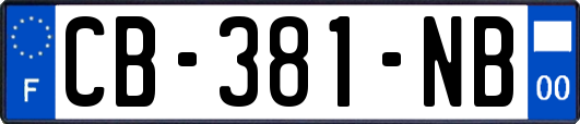 CB-381-NB