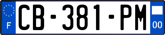 CB-381-PM