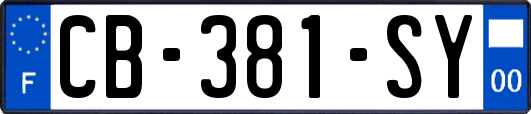 CB-381-SY