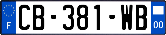 CB-381-WB