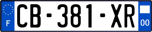 CB-381-XR