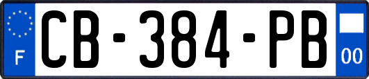 CB-384-PB